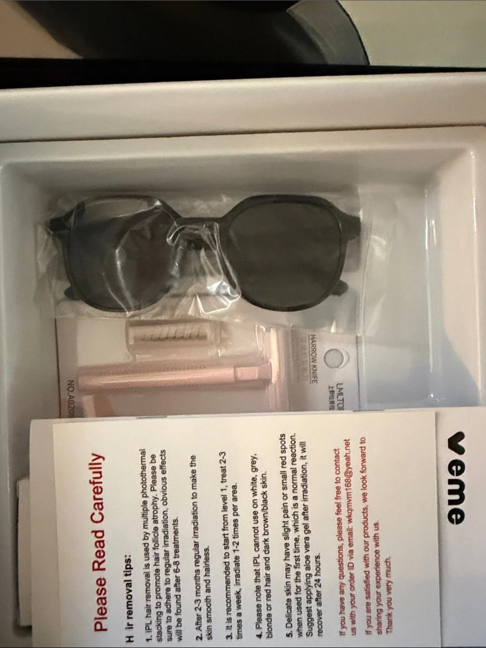 Veme V401 Laser Hair Remover
